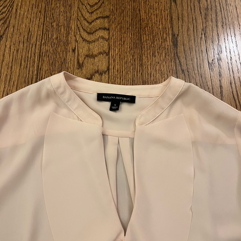 Light Pink Ruffle Blouse - Picture 5 of 5